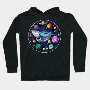 Psychedelic Whale Hoodie
